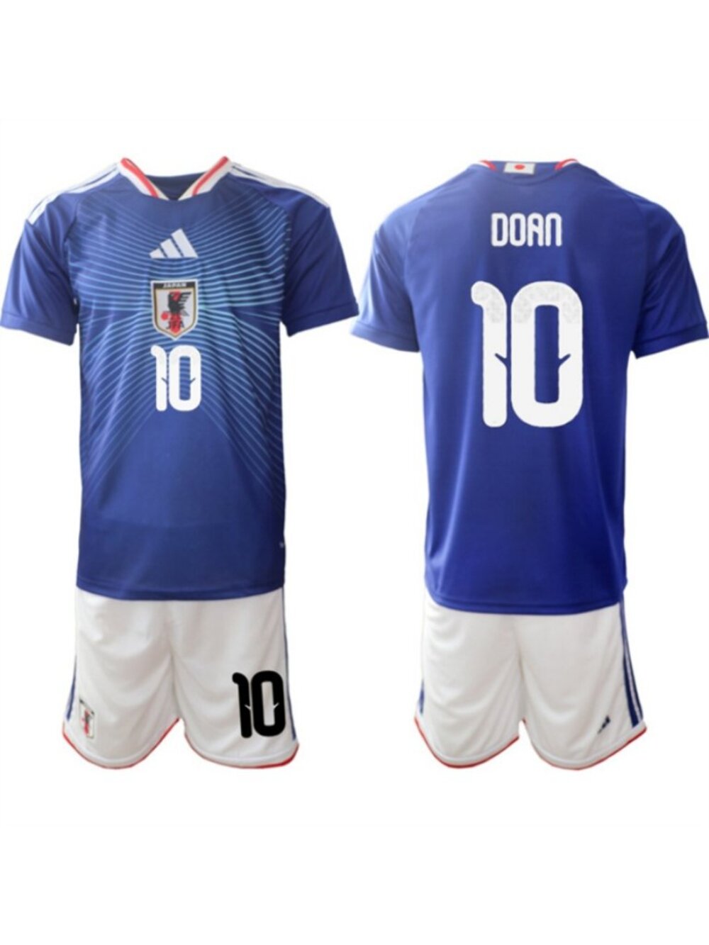Ritsu Doan Blue 2026 WC Soccer Jersey Suit
